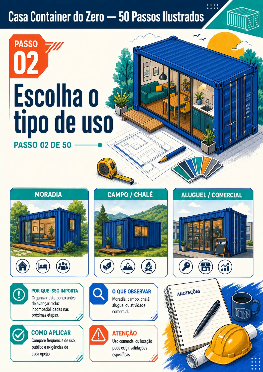 Vista previa del paso 2: elección del tipo de uso