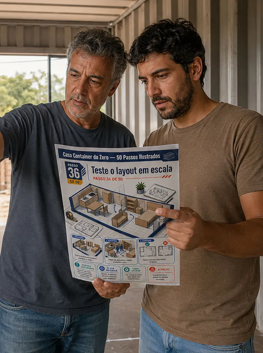 Profesionales probando la distribución a escala